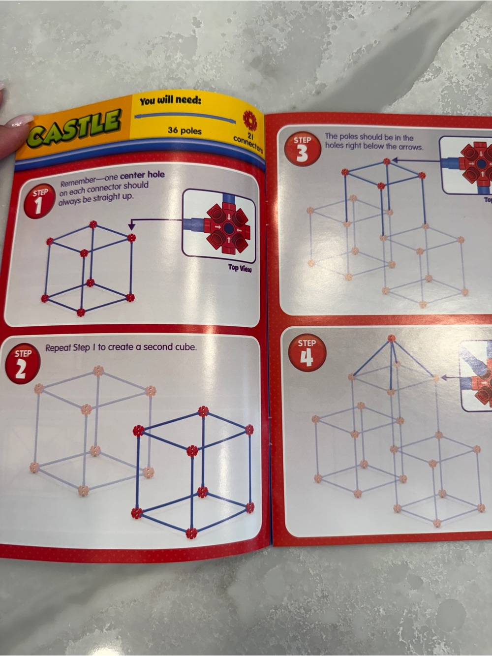 Fort Builder for kids by Lakeshore - Picture 5 of 6